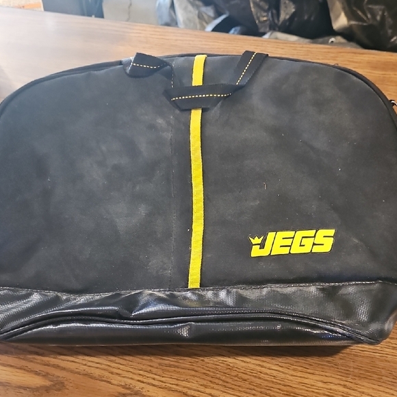 Black and Yellow Duffel Bag - Picture 1 of 2